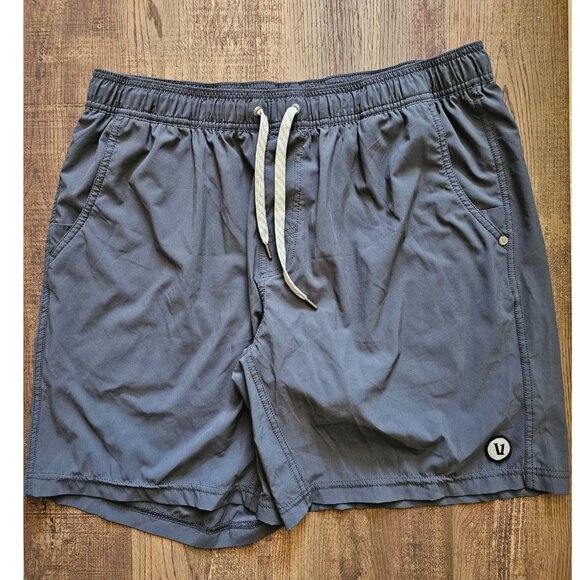 Vuori Kore V302 Athletic Lined  7” Shorts, XXL, Charcoal - Picture 2 of 10